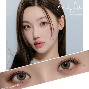 LensMe 1Day – Real Fit 3 Color Gray 日拋 30片裝 (000/100-700度門市現貨)